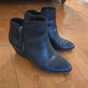 Ariat Black Heeled Ankle Boots